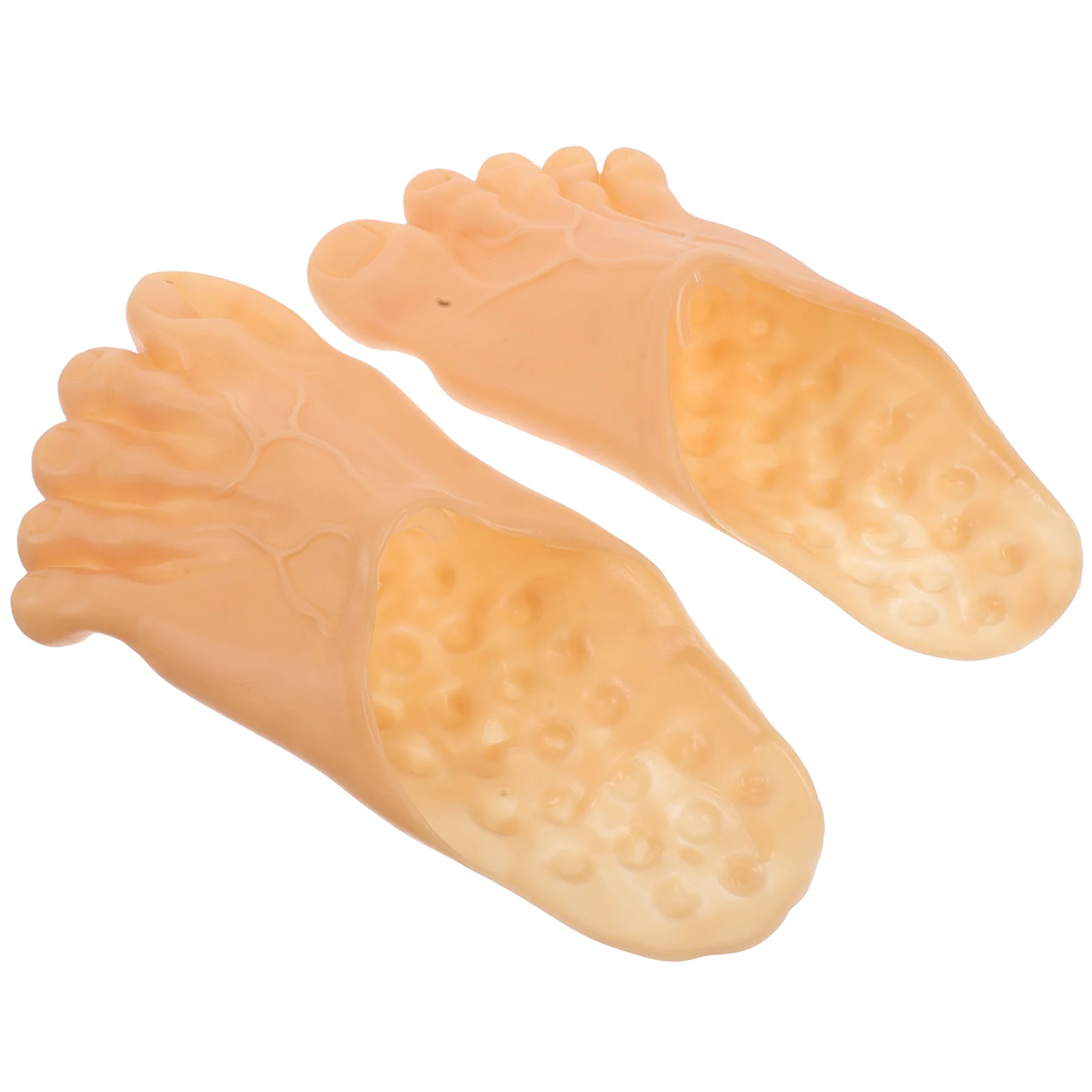 Giant Feet Slippers Costume Props Prosthetic Foot Halloween Plastic Party Supplies