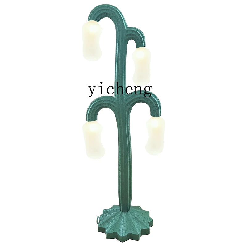 

BJ4-9 creative cactus floor ornament pastoral living room high-end bedroom ornament