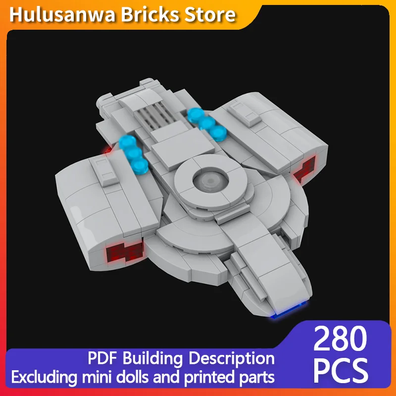 

Popular Movie Model MOC Building Bricks Space Frigate Modular Technology Gifts Holiday Assemble Children Toys Suit