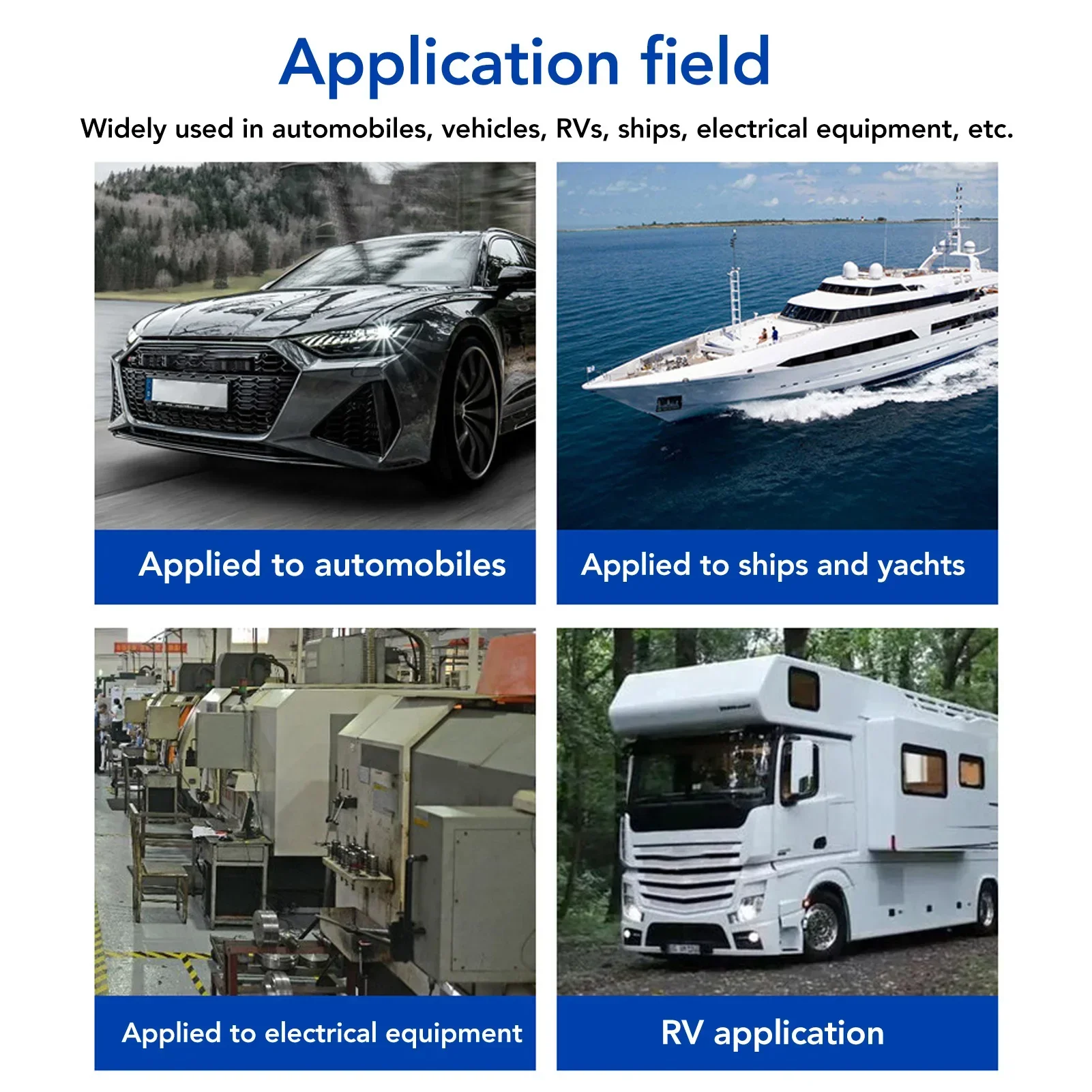 كتلة توزيع الطاقة M8 المسمار 4 محطة الحافلة تيار مستمر 48 فولت 250A للسيارات قارب توزيع الطاقة كتلة حافلة 250A