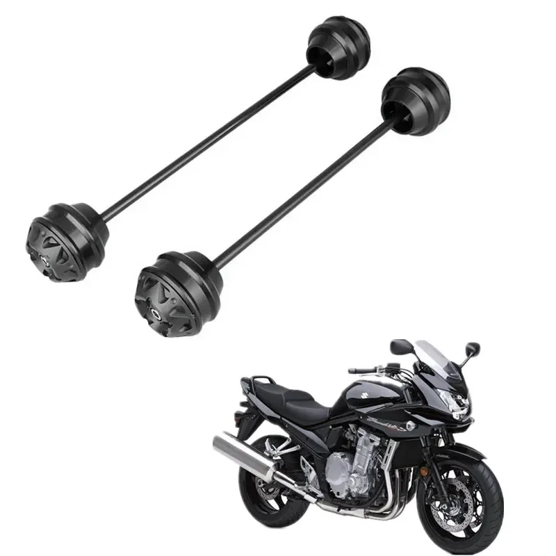 MOTO FOR SUZUKI BANDIT GSF1250 GSF1250FA Front Wheel Protector Axle Fork Crash Slider