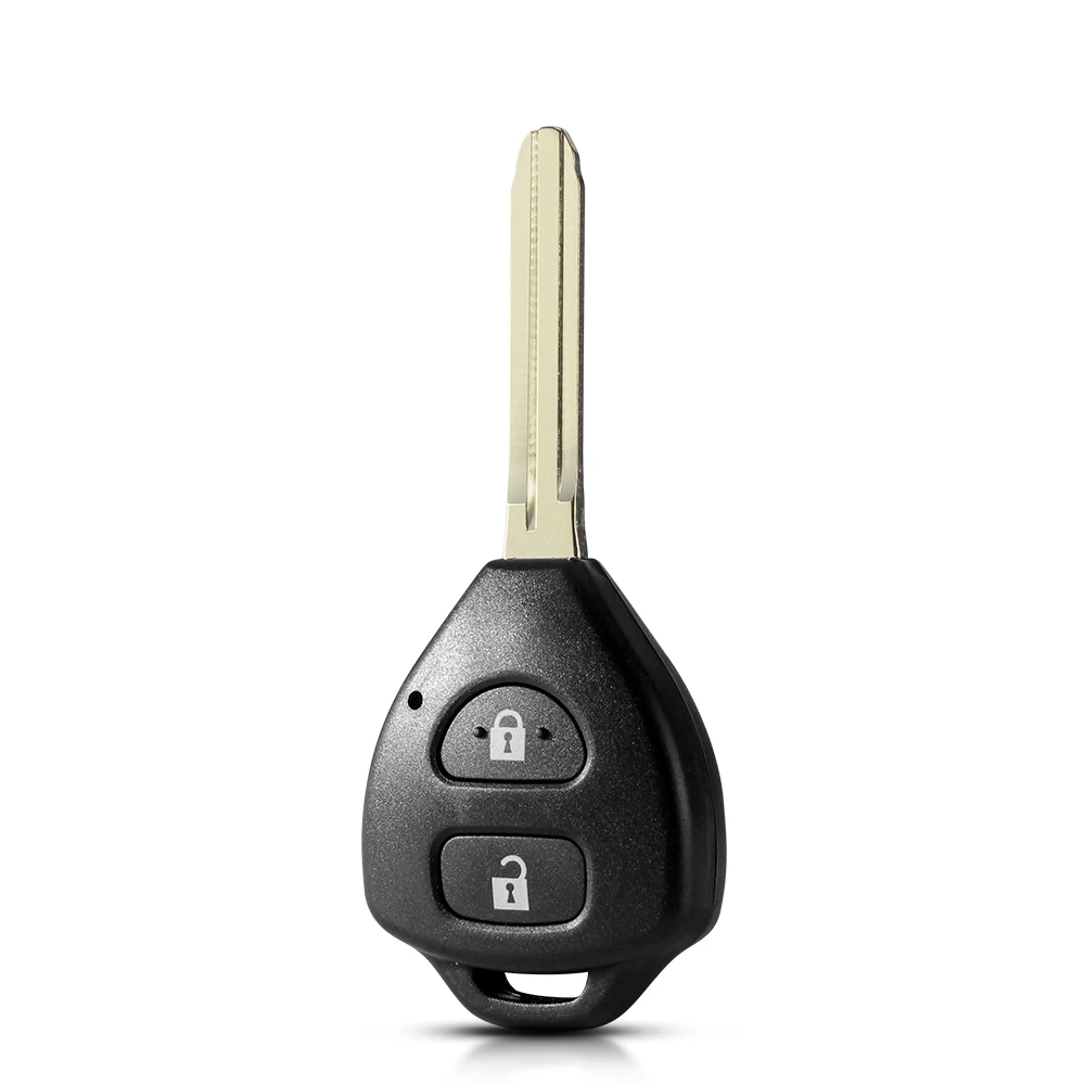 KEYYOU 2 przyciski inteligentny pilot z kluczykiem samochodowym 433Mhz ID67 układu 11H29 dla Toyota RAV4 Corolla europa 2006 2007 2008 2009 2010