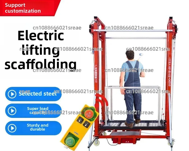 

Fully Automatic Remote Control Hoist Electric Scaffolding Foldable Mobile Lifting Platform