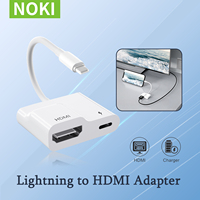 Lightning to  HDMI Digital AV Adapter for iPhone 14/13/iPad to 1080P TV/Card Reader/USB/Ethernet Support Projector/Monitor