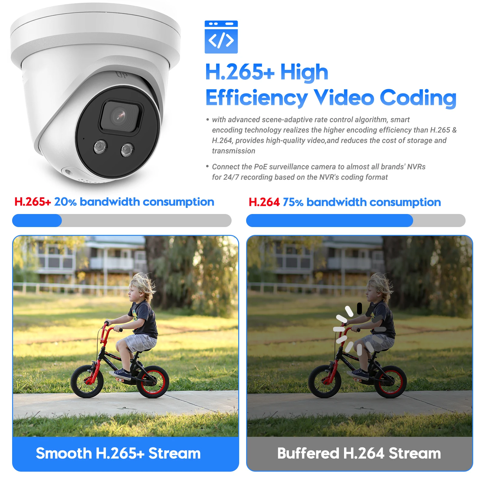 Vikylin 4K 8MP IP Camera For Hikvision OEM DS-2CD2386G2-IU Acusense PoE MD2.0 DarkFighter Home CCTV Security Camera System kit