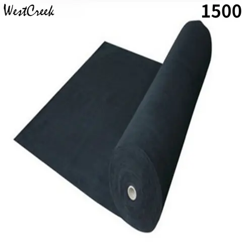 WESTCREEK 고온 탄화 활성 탄소 섬유 펠트, 고효율 필터 재료 1500, 1000x1000mm