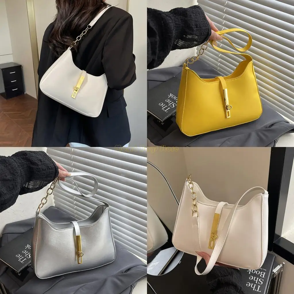 

X90D Women Underarm Bag Korean Styles Armpit Bag Ladies Handbag Simple Shoulder Bag
