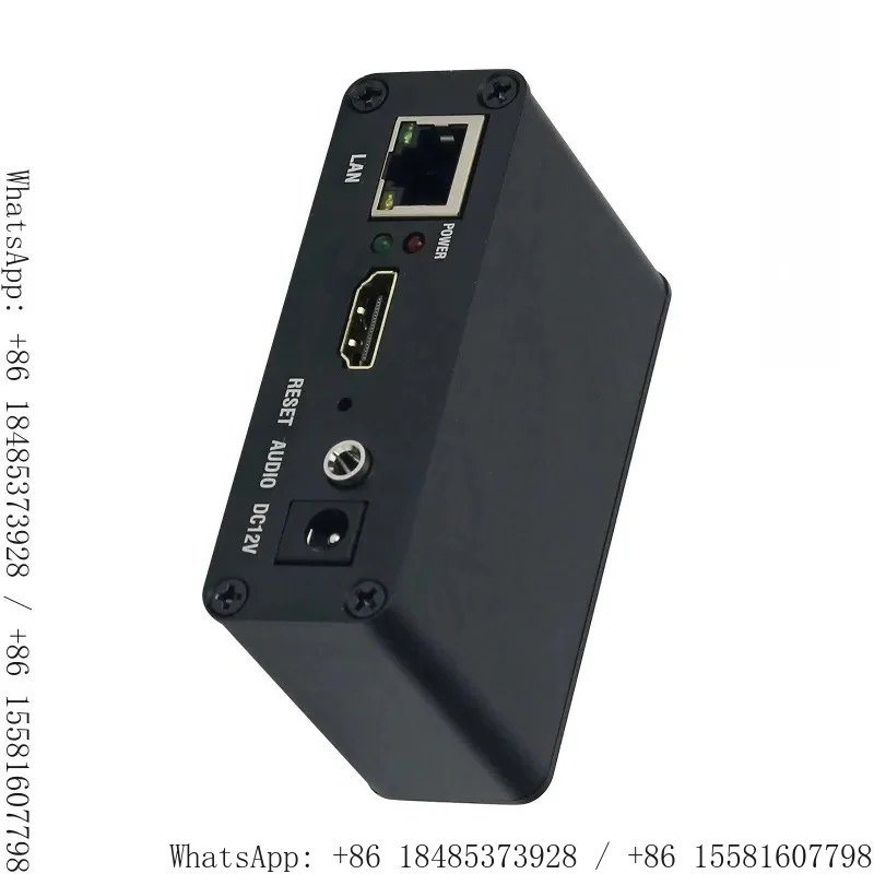 4K Ultra HD H.265 Network Decoder Support RTSP RTMP HLS HDMI USB For CCTV Monitoring Advertising Player