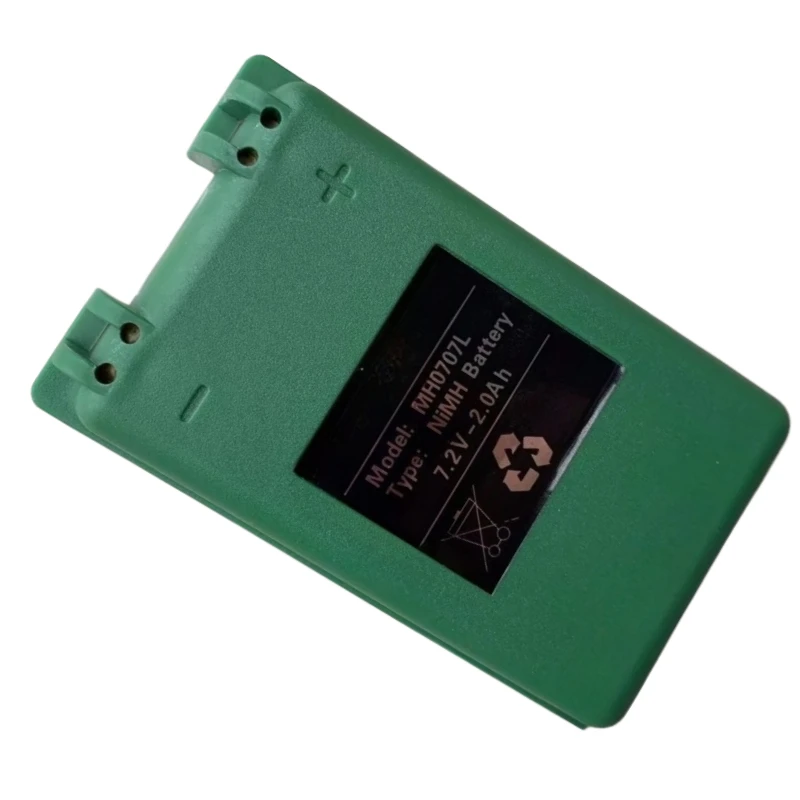 MH0707L Crane Remote Control Battery 7.2V 2000mAh For Aoteck Remote Control MBM06MH FUA10 UTX97 Overhead Crane LBM02MH