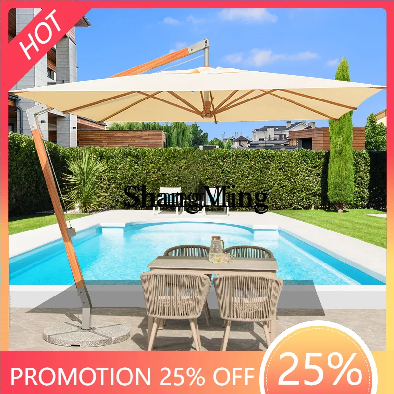 FG good-looking courtyard rooftop large parasol shop entrance large stall Internet celebrity courtyard sun umbrella