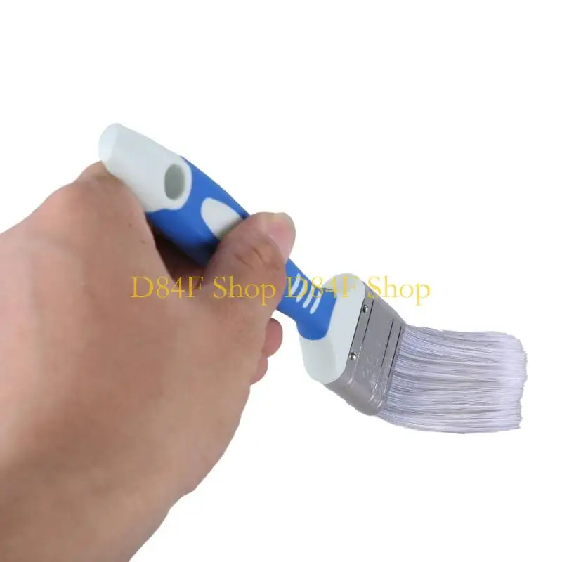 D84F 1PCS Wall Paint Brush Paint Edger Rollers Multi-Functional Brush Wall Painting Tool 1inch/2 Inch