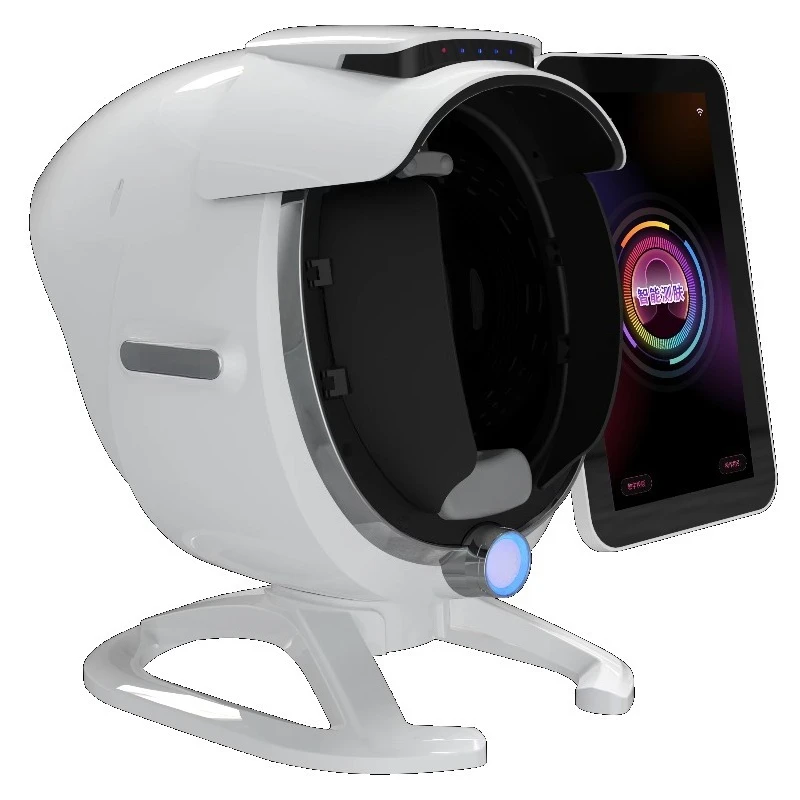 Intelligente 3D UV-huidanalysatormachine voor schoonheidssalons Draagbare spa-apparatuur met EU-stekker gezichtsverzorgingsanalysator
