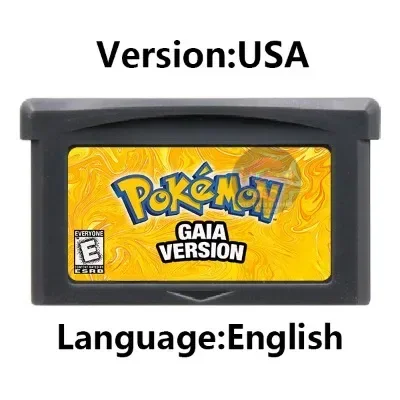 GBA Game Cartridge Pokemon Series Crown Flory Sky Unbound Quetzal geglazuurde Gaia Emerald Legacy videogameconsolekaart