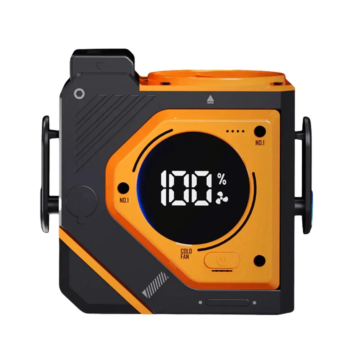 Поясной вентилятор 9800 мАч, подвесной вентилятор на шею/талию, перезаряжаемый носимый поясной вентилятор для альпинизма, пешего туризма B