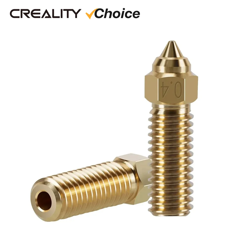 Creality K1/K1 Max Nozzle 1pcs Brass High-speed 3D Printer Nozzles 0.2/0.4/0.6/0.8/1.0/1.2mm Fit 1.75mm Filament for K1MAX CR-M4