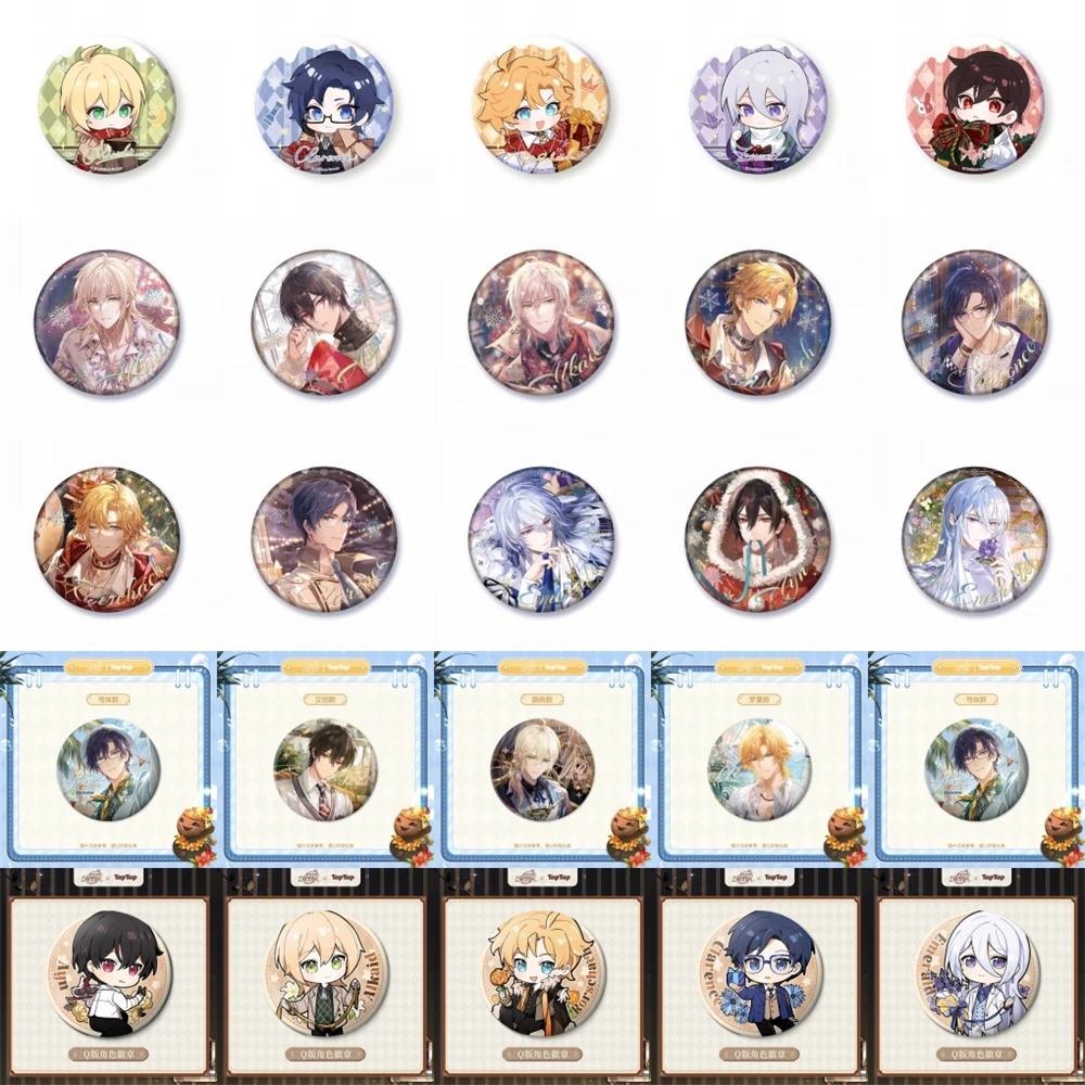 

58mm Game Lovebrush Chronicles For All Time Alkaid Ayn Cosplay COSTUME Badge Pin SPTE Tinplate Brooch﻿ Prop Xmas Gilf