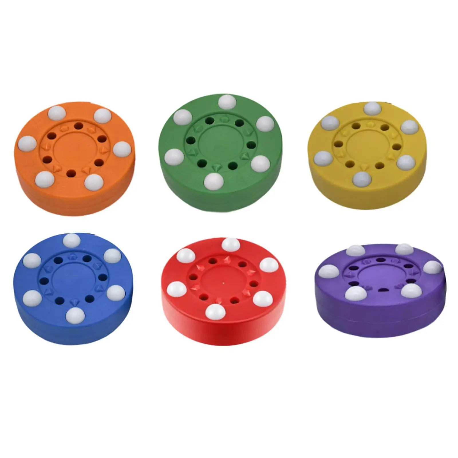 Roller Hockey Puck Gift Training Equipment Replacement Multifunctional Ice Hockey Puck for Game Activities Training Match Adults