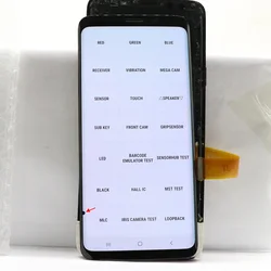 Met Defecten Voor Samsung Galaxy S9 Lcd G960 G960f G960a G960u Display Touchscreen Digitizer Assemblage Vervanging 100% Testen