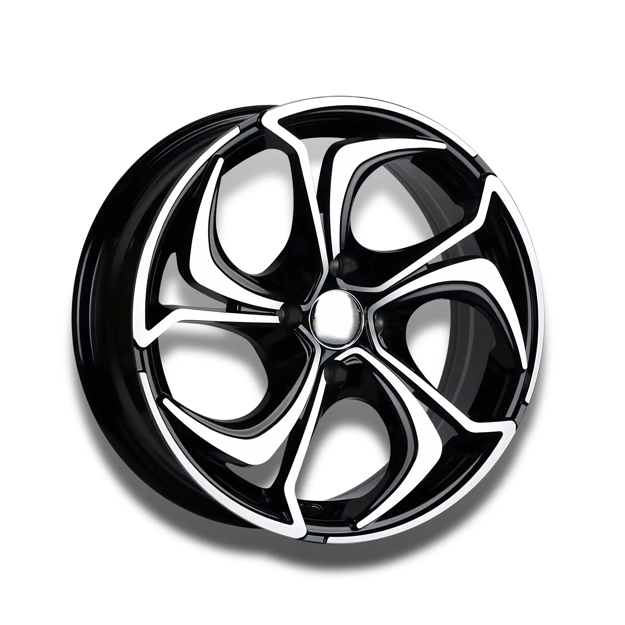 New Five Spoke Hot Design Custom Color Machine Face Finish 15-25 Inch Aluminium Alloy Passenger Car Forged Wheels