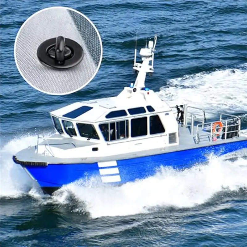 Classic-Rust-Proof Coated Turn Button, 24Pcs Marine Grade Twist Lock Fasteners With Eyelet And Stud Mounting Screws
