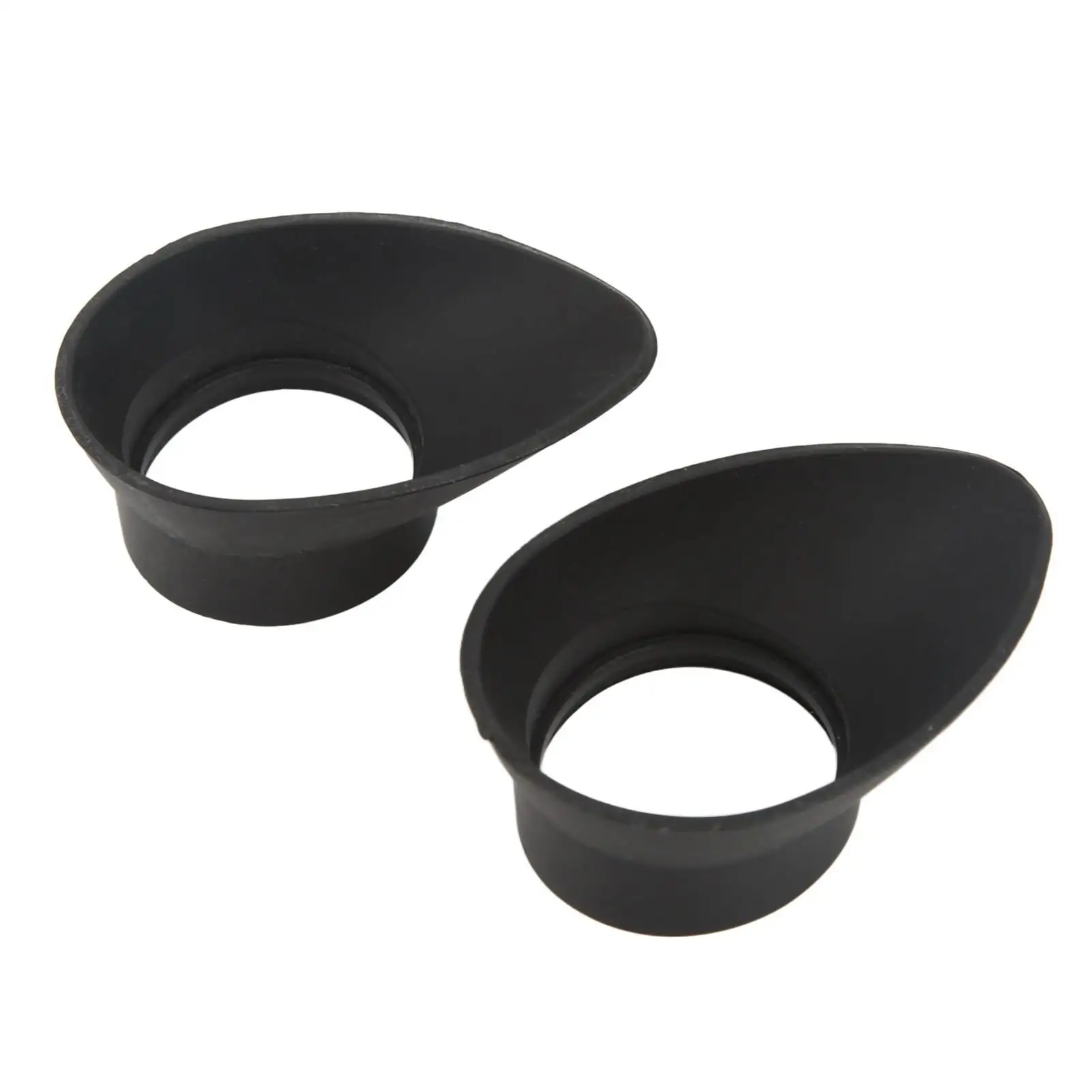 2pcs 27mm dobrável copos oculares capas para microscópio e telescópio proteção ocular