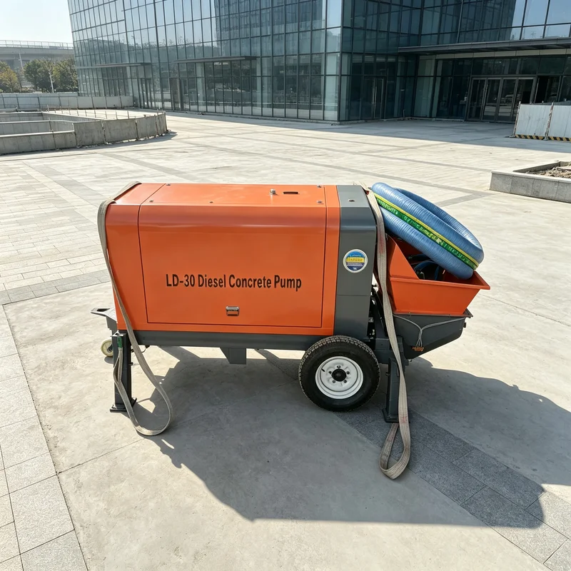 Concrete Boom Pump Truck 36m Operating Span Hydraulic Control Assembly for Municipal Infrastructure Construction Project