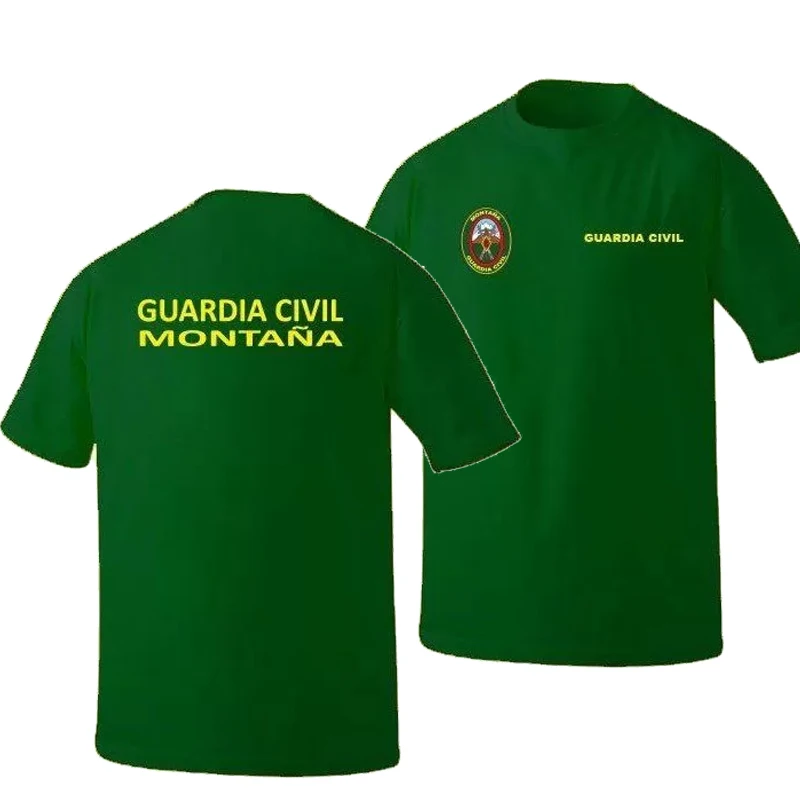 Spain Civil Guard Mountain T Shirt. Short Sleeve 100% Cotton Casual T-shirts Loose Top Size S-3XL