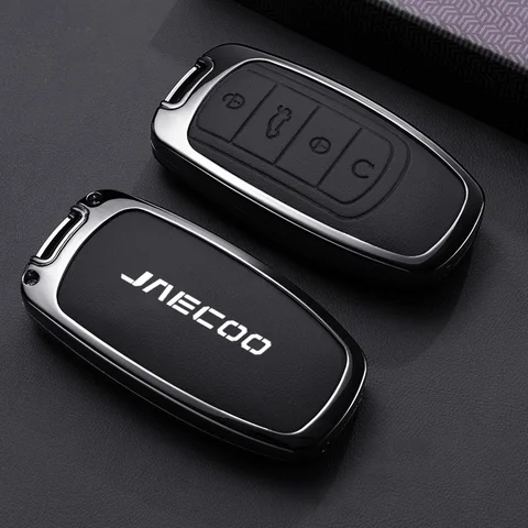 Чехол-брелок для ключей Chery Jaecoo J7/J5/J8 с кольцом-держателем — фото товара