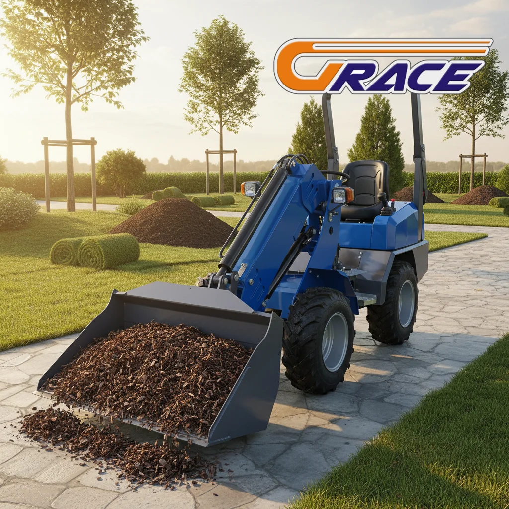 Customized 1 Ton Wheel Loader EURO 5 Lightweight Loader Warehouse Use Fast Shipping Sale