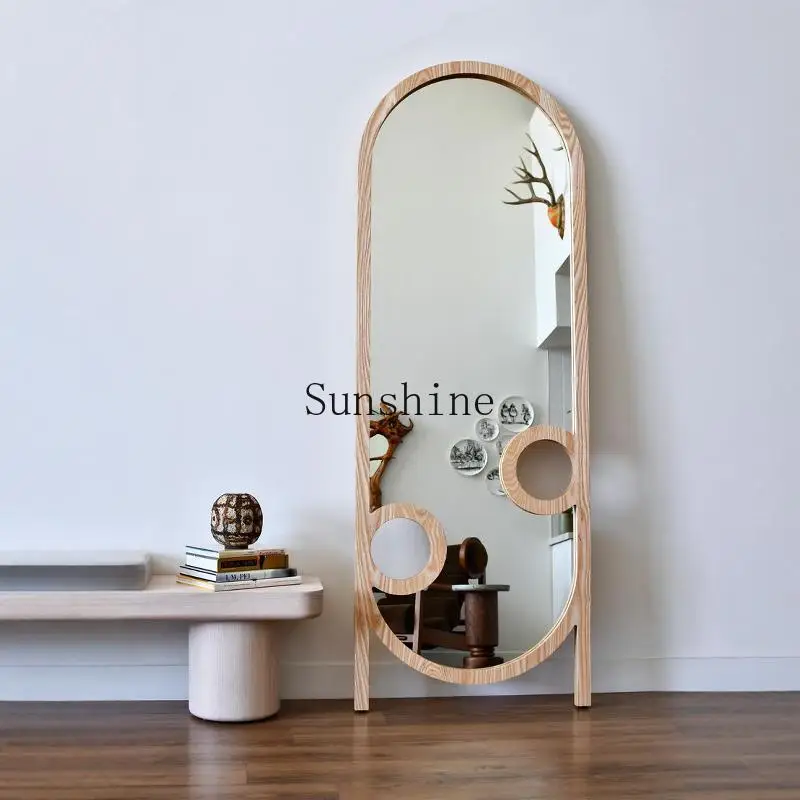 

Medieval special-shaped full-body mirror creative retro floor-to-ceiling full-length mirror