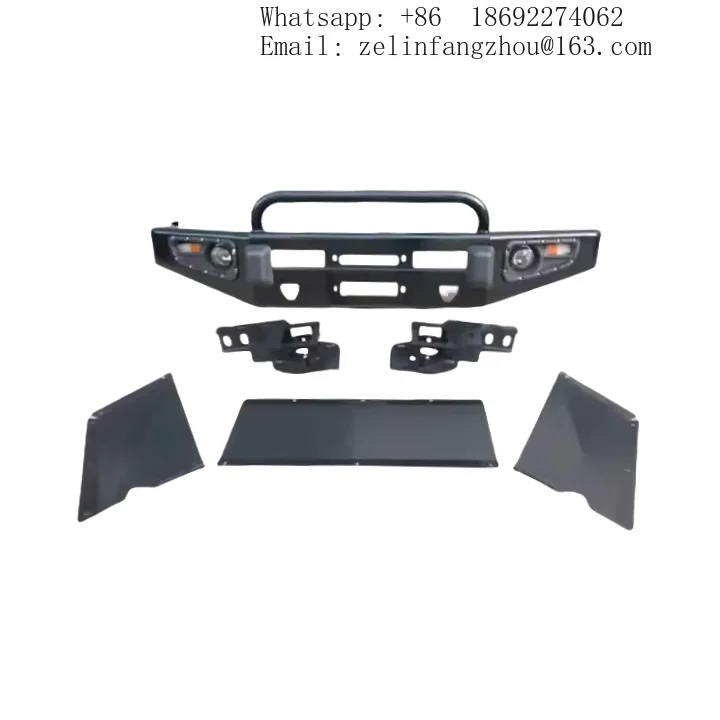 

Высококачественная передняя стальная защитная дуга (кенгурятник) для Toyota Land Cruiser FJ100 с вырезами под буксировочный крюк, для бездорожья, усиленная, крепление на болтах, простая установка