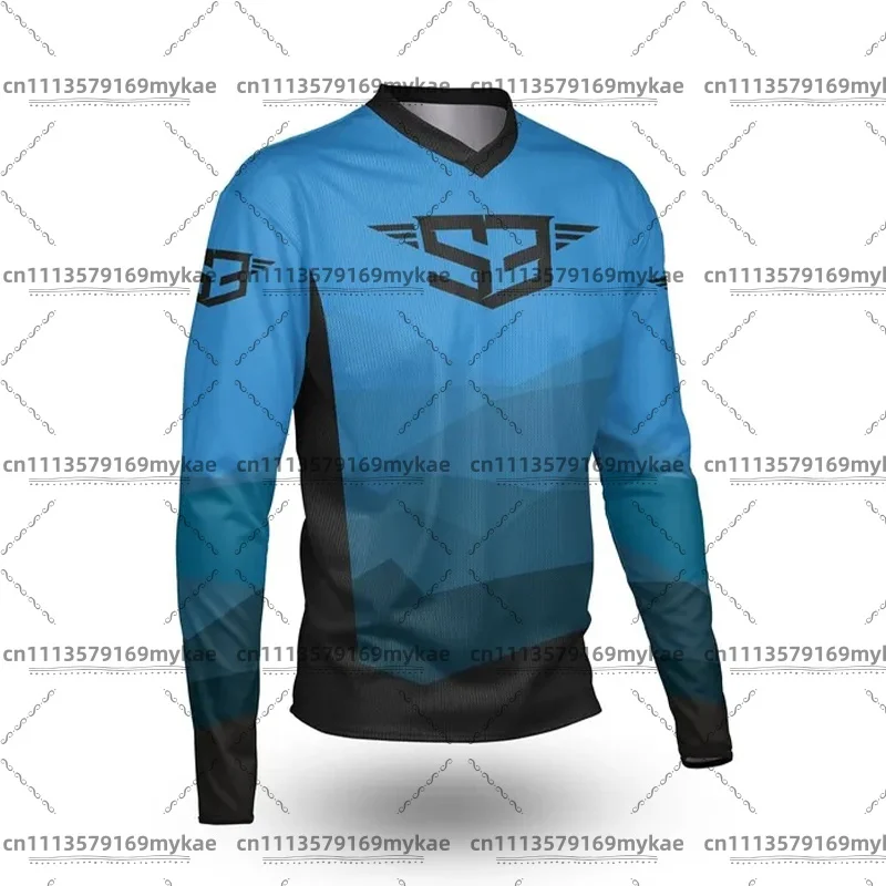 S3 Long Sleeve Motocross Jersey for Motorcycle Riding MTB Downhill Cycling T-Shirt BMX Motocross Clothing Ciclismo view 2