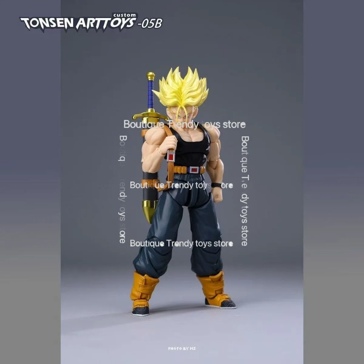 In Stock Tonsenarttoys Kamione Trunks 05a 05b Figure Dragon Ball Z Super Saiyan SSJ SSJ2 Trunks Anime Action Figures Models Toy view 6