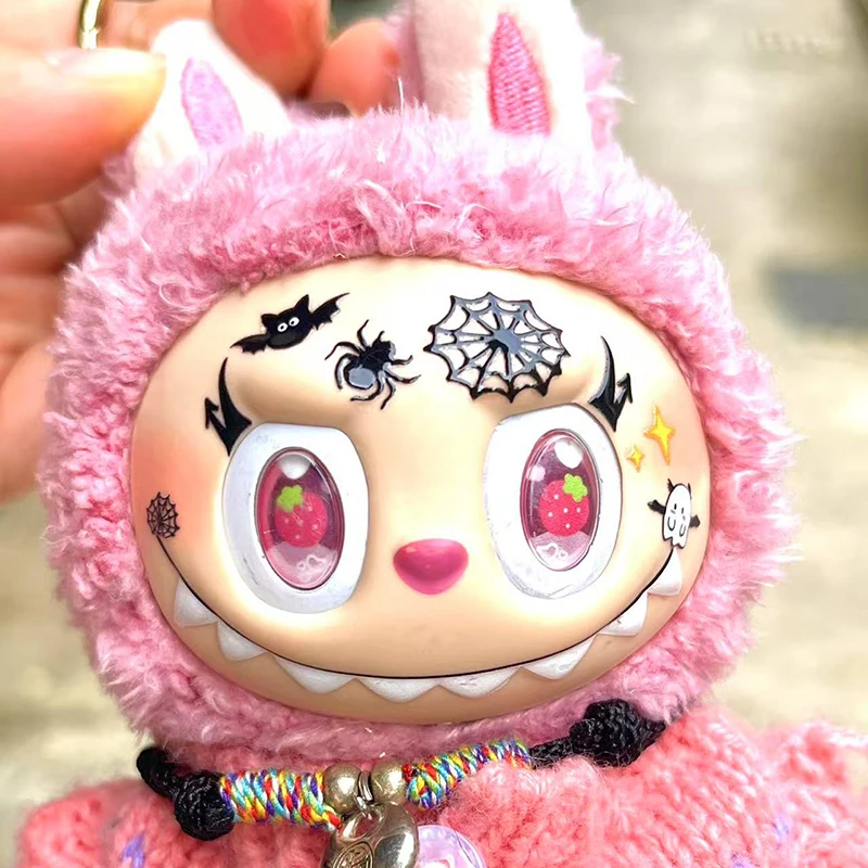 For/Cloth 17cm Labubu V1v3 Doll Eye Stickers Diy Modified Transform Labubu Material Eye Bead Stickers
