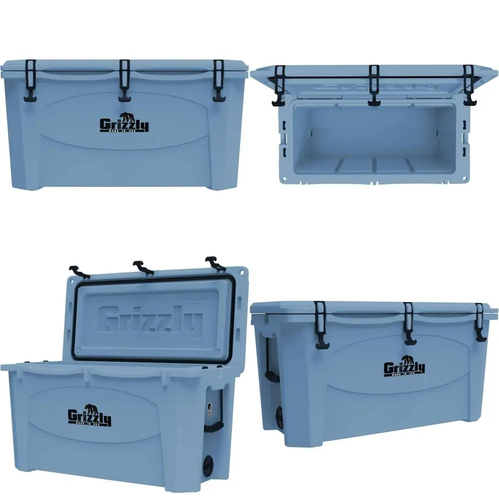 

Durable Rotomolded Insulated 100 Quart Cooler - Large Ice Chest for Outdoor Adventures and Camping