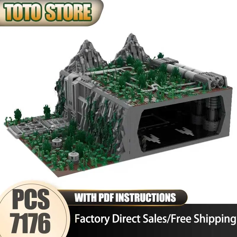 

Moc Building Bricks Underground Imperial Base Technology Modular Blocks Star Movies Model Gifts Christmas Toys DIY Sets Assembly