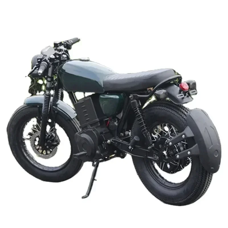 STLF Luyuan MotorcycleRetro Classic 2 Person Vintage Lithium Battery Electric Motorcycle Racing Motorbike For Adult Electric S