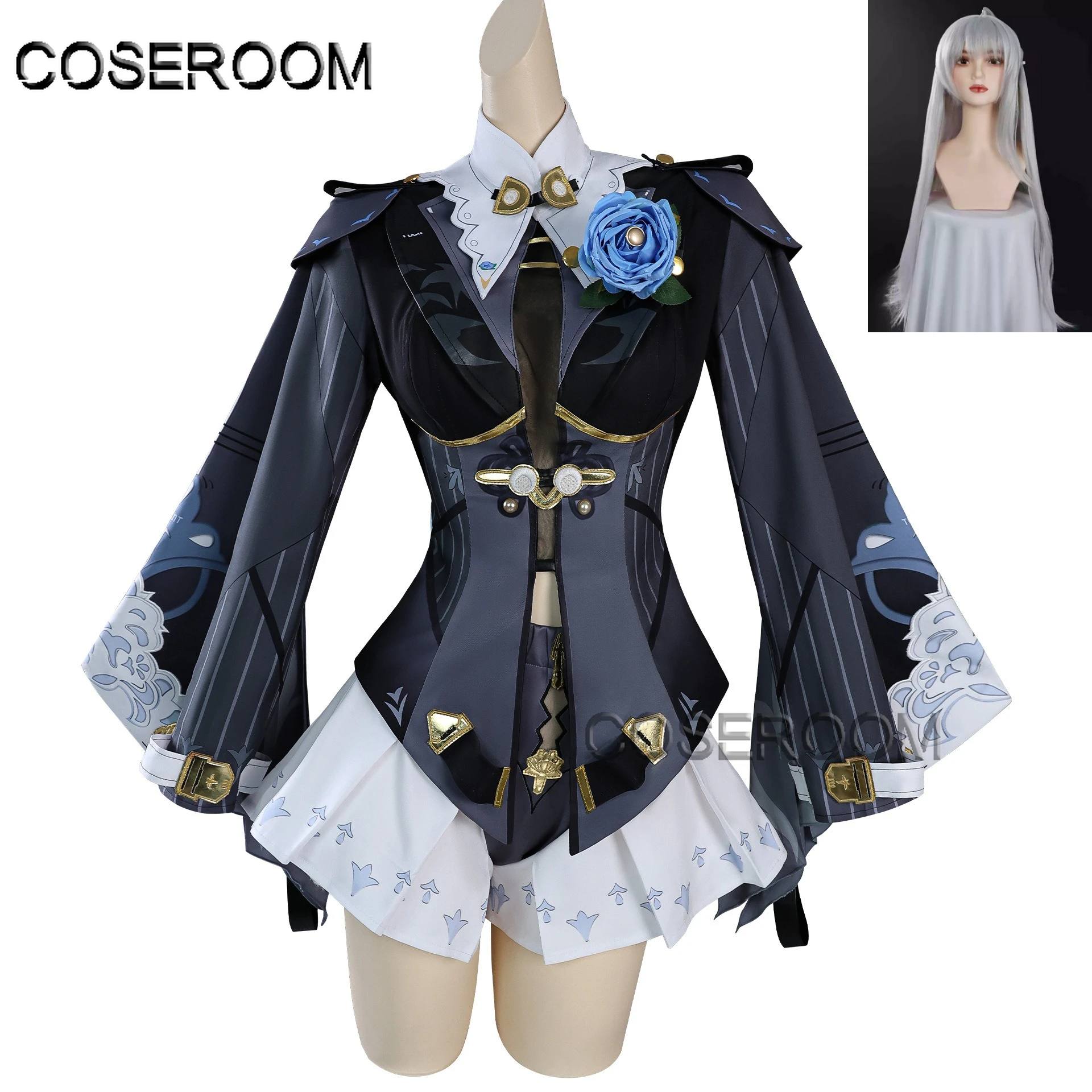 

Игра Zenless Zone Zero ZZZ Yixuan, карнавальный костюм, парик, наряды на Хэллоуин, карнавал, вечерние, ролевая игра, униформа для женщин