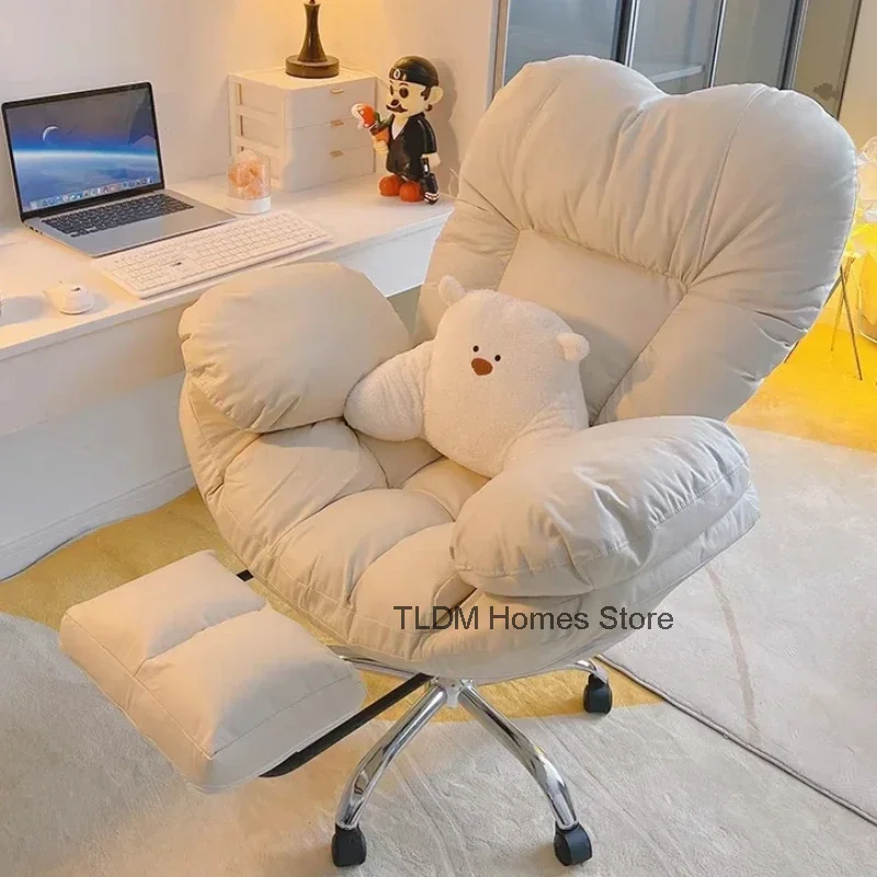 Bedroom Lazy Sofa Chair Comfortable Sedentary Reading Backrest Desk Bedroom Office Chair Meuble De Salon Home Furniture