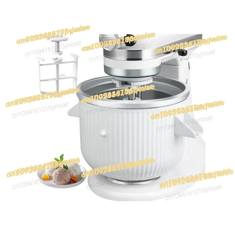 

For KitchenAid 4.3L-7QT Stand Mixe Slicer Ice Cream Maker Attachment Frozen Yogurt Ice Cream & Sorbet Gelato Maker Bowl Fits