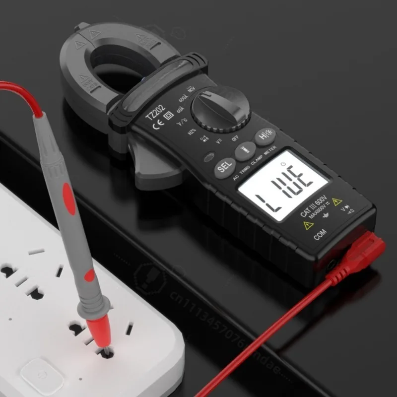 TZ001 Digital Clamp Meter High Precision Multifunctional Electrical Measuring Tool
