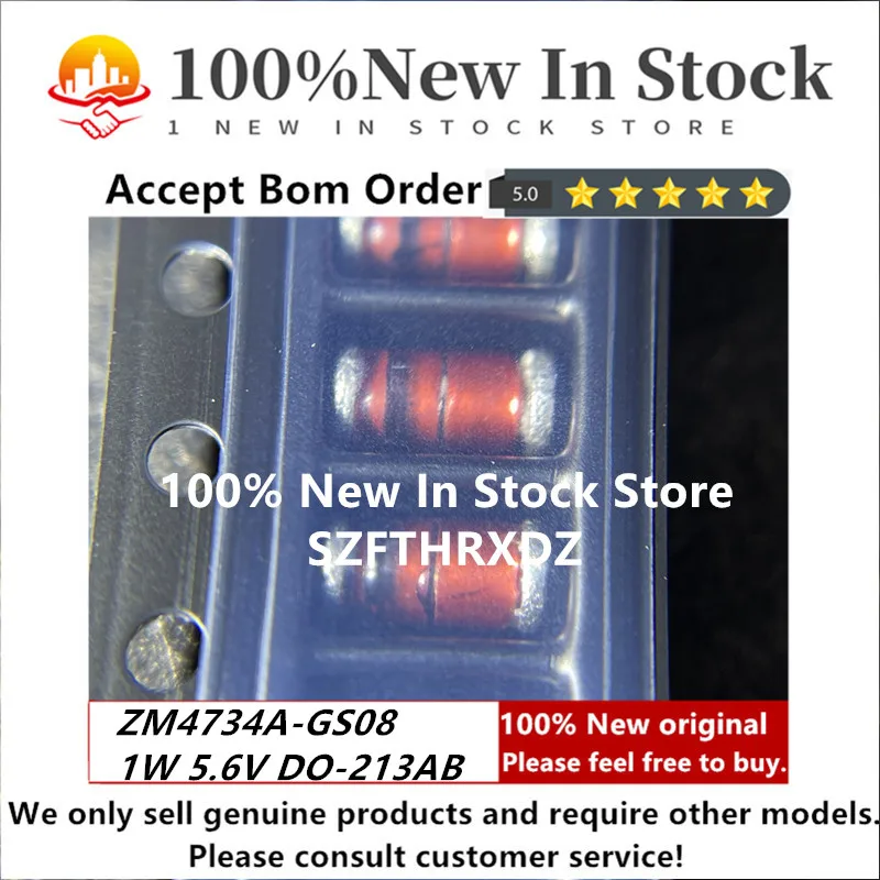 زينر ديود ، 1 وات ، V ، ZM4728A ، V ، ZM4729A ، V ، zm29a ، V ، zm42a ، 12V ، ZM4744A ، 15V ، ZM4763A ، 91V ، أصلي ، جديد
