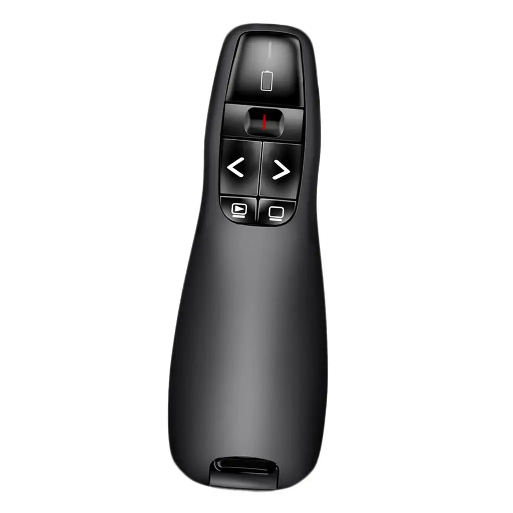 2.4Ghz USB R400 Wireless Presenter Leser Pointer PPT Remote Control Powerpoin Presentation for Teacher Rechargeable