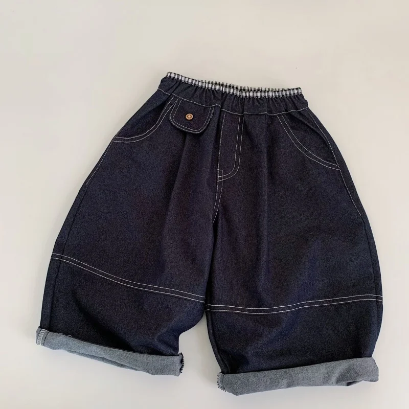 

Boys Jean Pants Long Trousers Denim 2025 New Arrive Spring Autumn Baby's Kids Teenagers High Quality School Children's Clothing