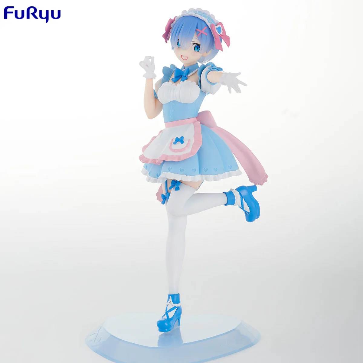 FuRyu  TENITOL Re: ZERO - Starting Life in Another World REM Yumekawa Maid Action Figure Anime Figure Model Decoration Original