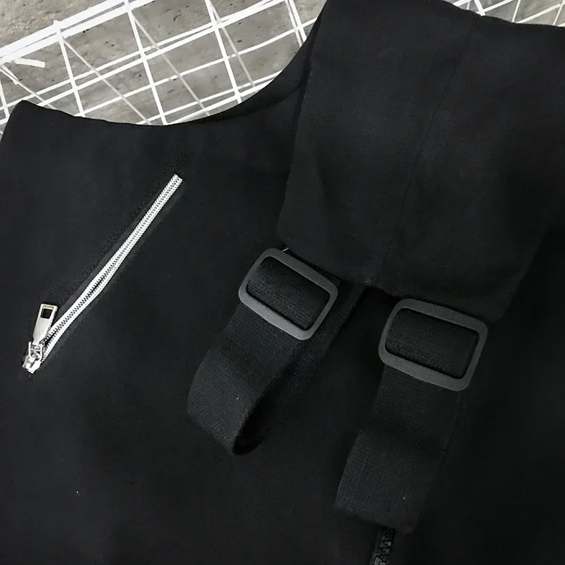 Adjustable Hip Hop Canvas Women's Lovers Crossbody Multi-function Large Capacity Men's Tactical Shoulder Bag Multiple Styles