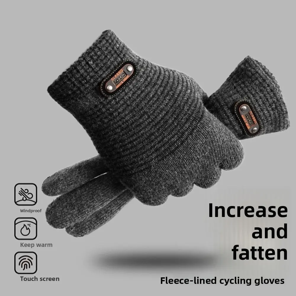 

Новые ветрозащитные зимние перчатки, мягкие морозостойкие перчатки с сенсорным экраном, термотолстые велосипедные перчатки для езды на велосипеде
