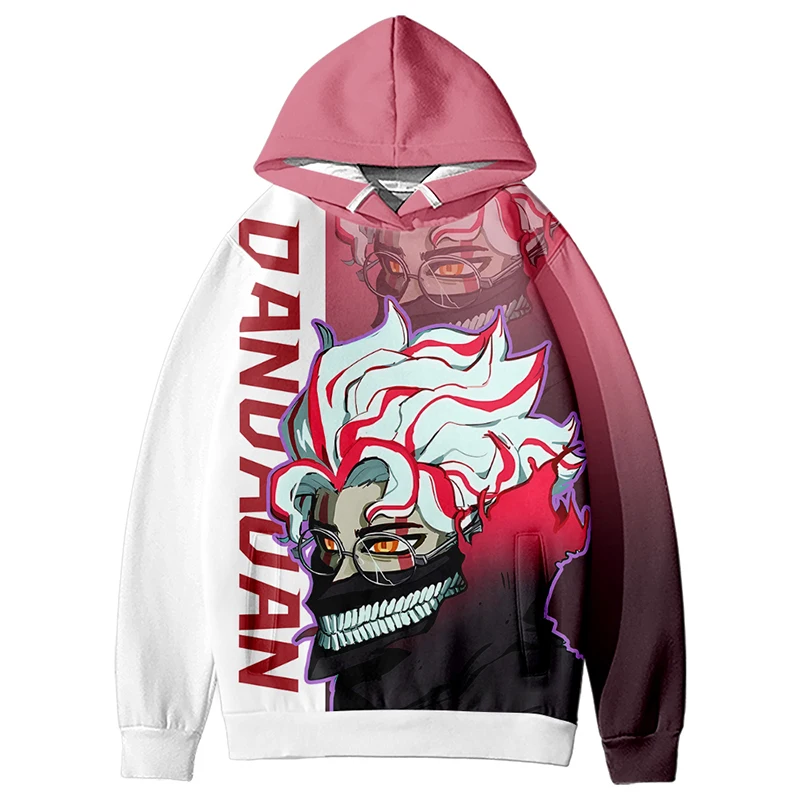 2025 Dandadan Merch Hoodie Anime Okarun Hooded Harajuku Long Sleeve Streetwear Men Women Hooded Sweatshirt Fashion Clothes