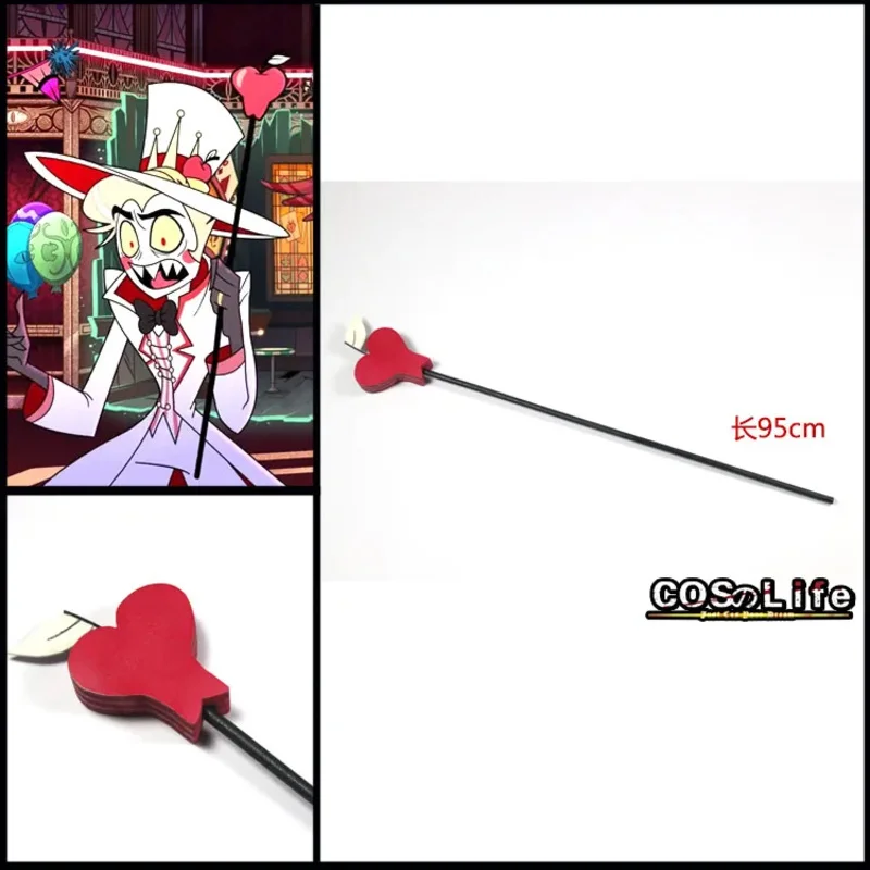 

Lucifer Staff Apple Staff Cosplay Props Weapons Halloween Christmas Fancy Party Costumes Accessories