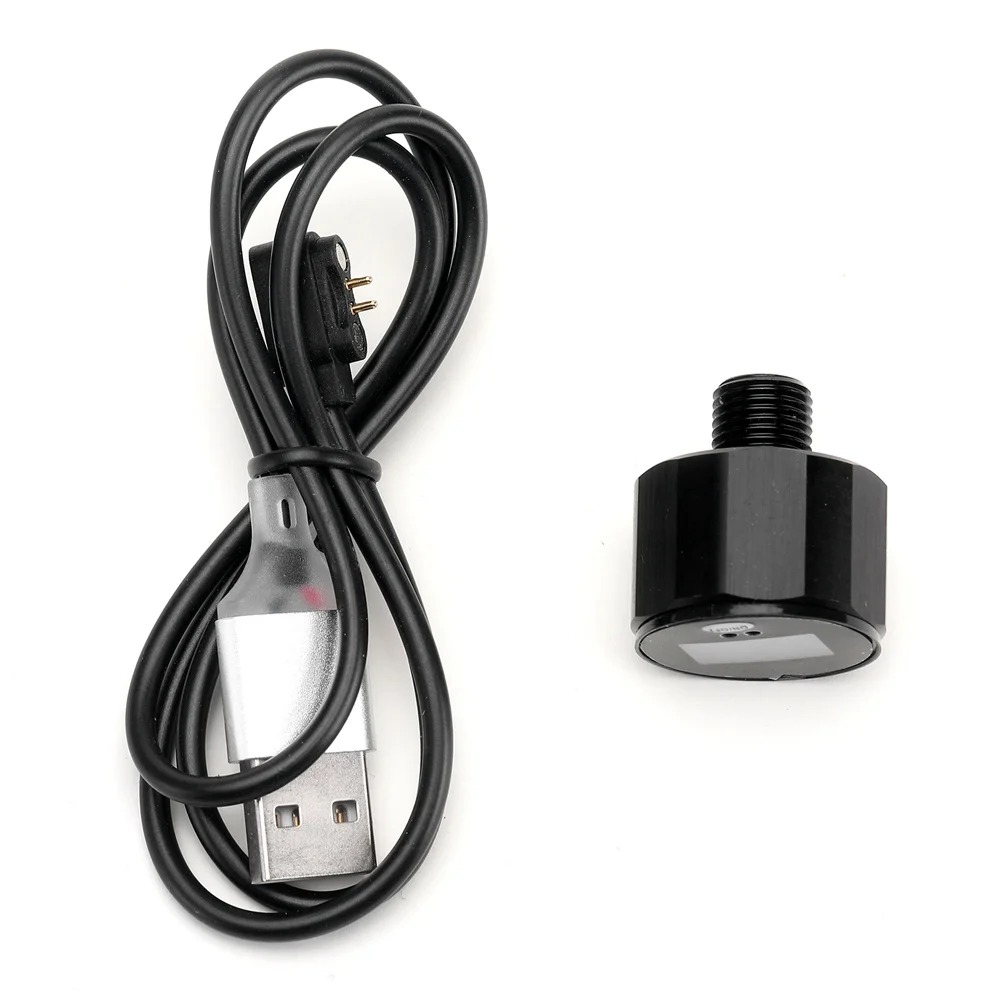 مقياس الضغط الرقمي عالي الدقة 25 مم 400 بار 1 بوصة PCP مقياس ضغط الهواء مع خيط bsp 1/8 بوصة